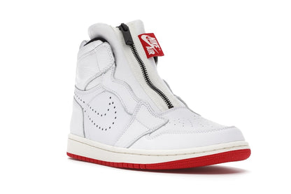 Jordan 1 Retro High Zip White University Red