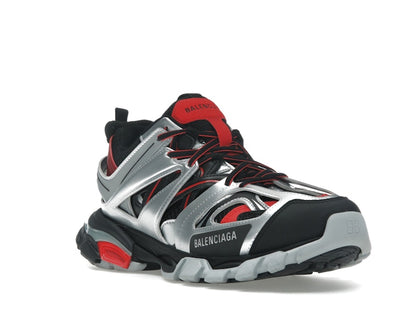 Balenciaga Track Black Red White Silver