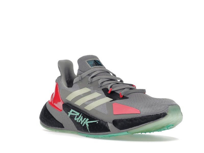 adidas X9000L4 Cyberpunk 2077 Grey Yellow Zest Pink
