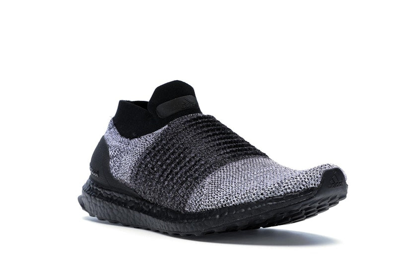 adidas Ultra Boost Laceless Mid Black Oreo