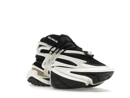 Balmain Unicorn Low-Top Black White
