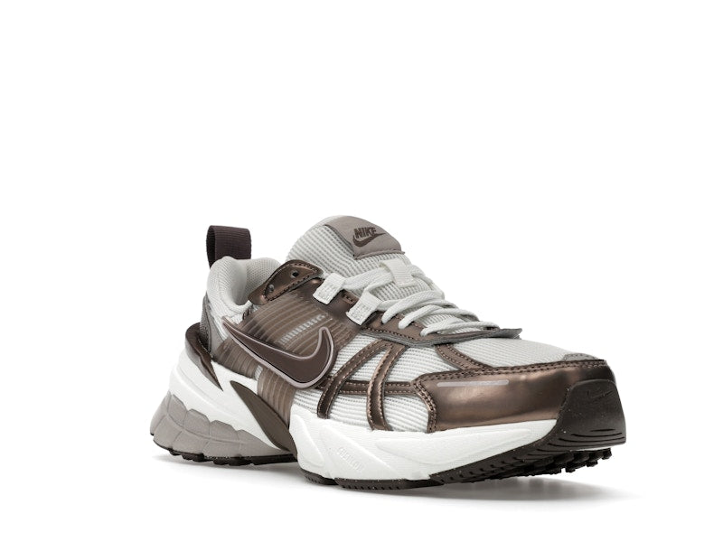 Nike V2K Run Mink Brown Summit White College Grey Ironstone (Women's)