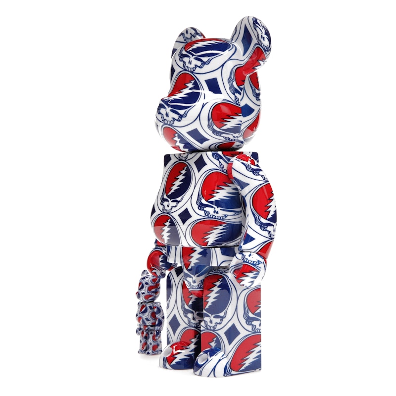 Bearbrick x Grateful Dead (Steal Your Face) 100% & 400% Set
