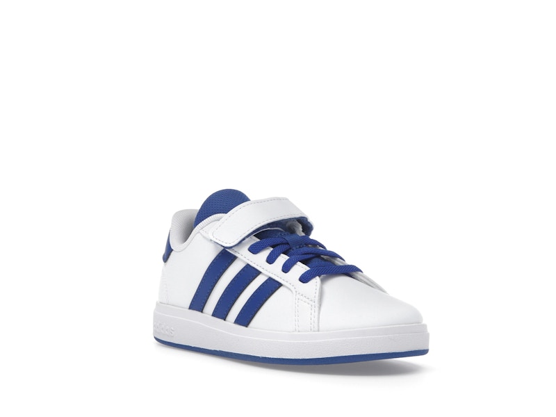 adidas Grand Court 2.0 Cloud White Royal Blue Core Black (PS)