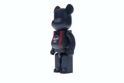 Bearbrick Medicom Herschel Peacoat 100% & 400% Set Navy