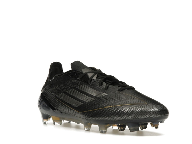 adidas F50 Elite FG Core Black Iron Metallic Gold Metallic