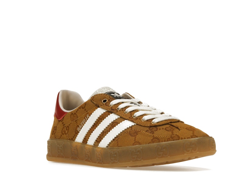 adidas Gazelle Gucci Original GG Beige Brown (Women's)