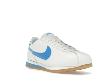 Nike Cortez Leather Sail Gum Yellow Light Photo Blue