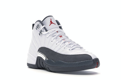 Jordan 12 Retro White Dark Grey (GS)
