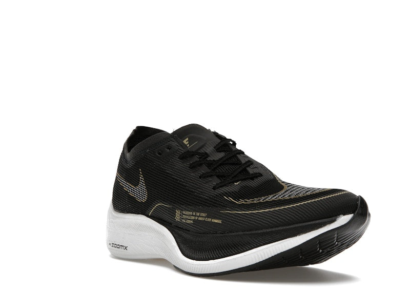 Nike ZoomX Vaporfly Next% 2 Black Metallic Gold Coin