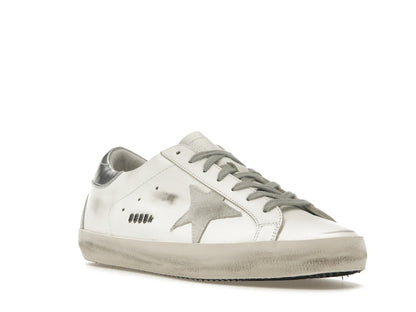 Golden Goose Super-Star White Silver