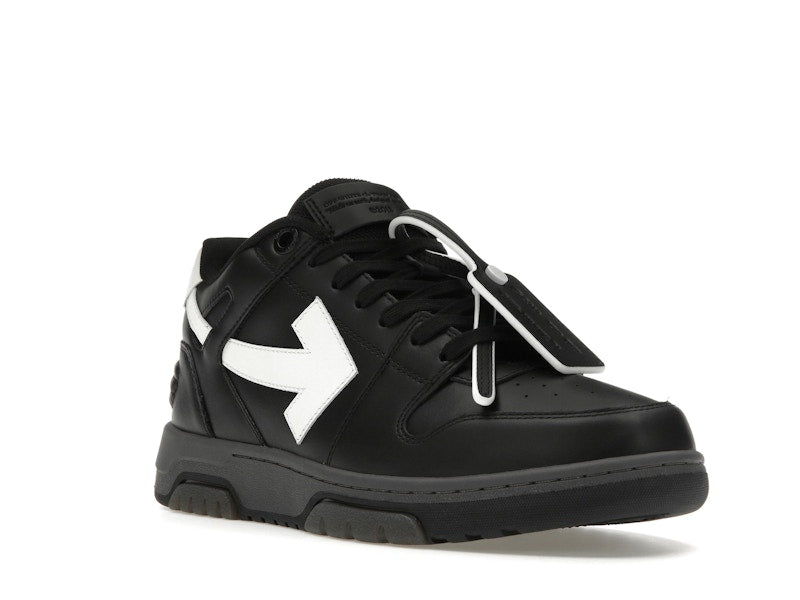 OFF-WHITE Out Of Office OOO Low Tops Black Grey White FW23