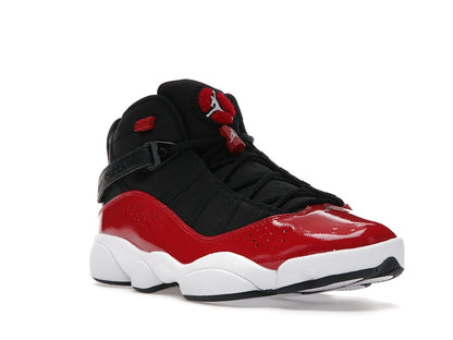 Jordan 6 Rings Black Gym Red White