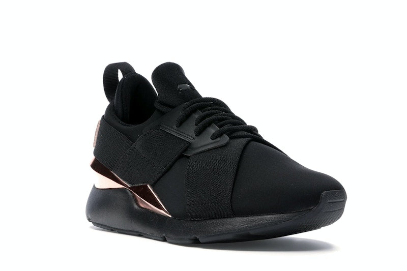 Puma Muse Metal Black Rose Gold (Women's)