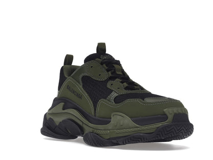 Balenciaga Triple S Dark Green Black