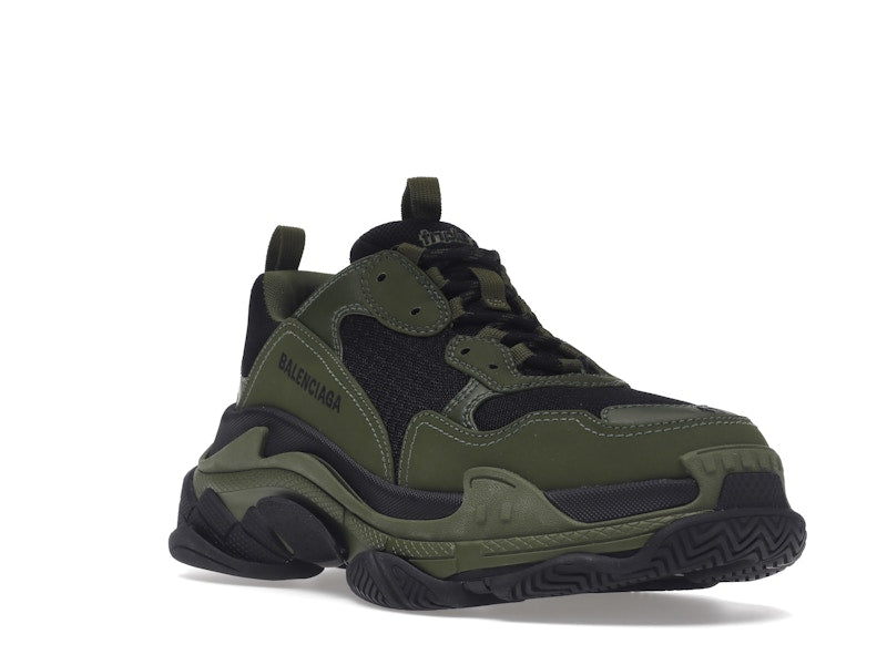 Balenciaga Triple S Dark Green Black