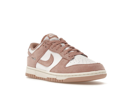 Nike Dunk Low Rose Whisper Gold Mini Swoosh (Women's)