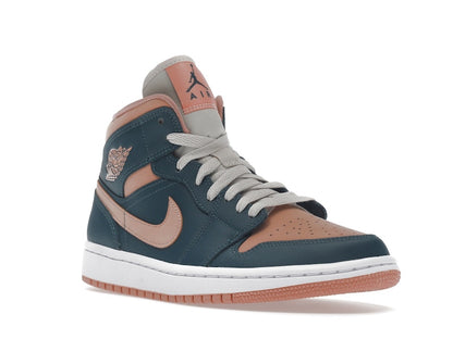 Jordan 1 Mid Dark Teal Green (Women's)