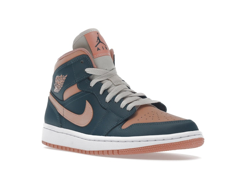 Jordan 1 Mid Dark Teal Green (Women's)