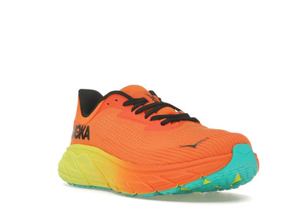 Hoka One One Arahi 7 Electric Tangerine Black (Women's)