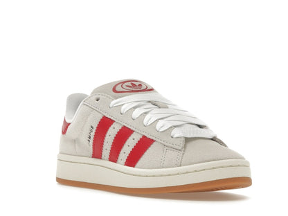 adidas Campus 00s Crystal White Better Scarlet (Women's)