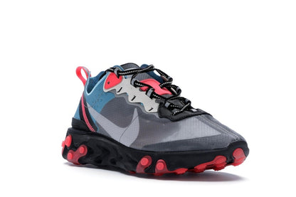 Nike React Element 87 Blue Chill Solar Red