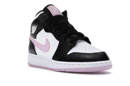Jordan 1 Mid White Black Light Arctic Pink (GS)