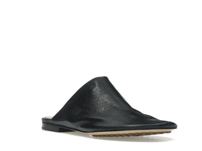Bottega Veneta Leather Dot Sock Slippers Black (Women's)
