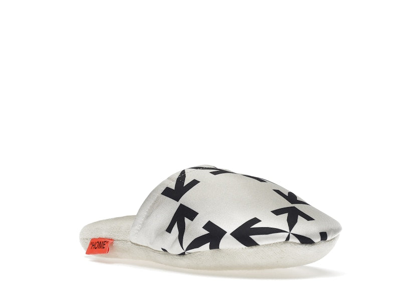 OFF-WHITE Arrow Pattern Slippers White/Black