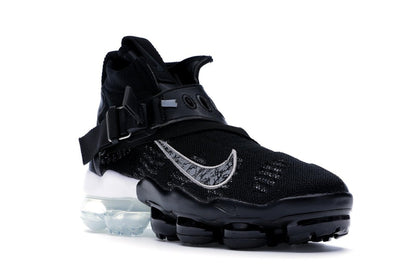 Nike Air VaporMax Premier Flyknit Black Metallic Silver White