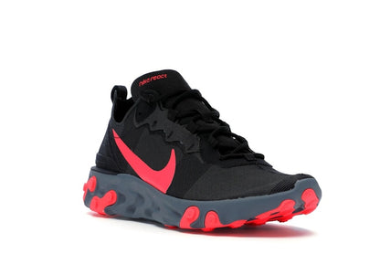 Nike React Element 55 Black Solar Red