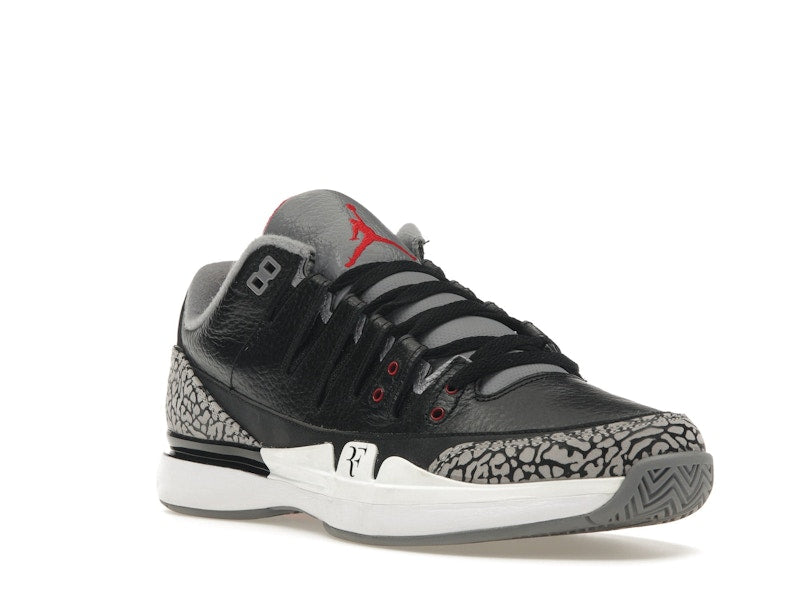 Nike Zoom Vapor AJ3 Black Cement