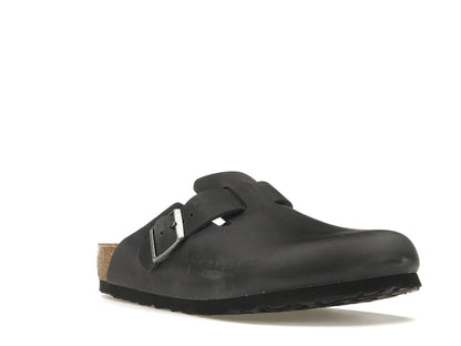 Birkenstock Boston Oiled Leather Black