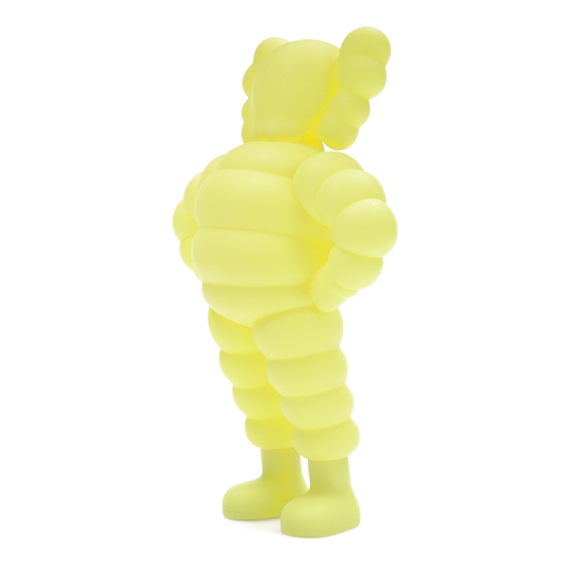 KAWS Chum Vinyl Figure Yellow (2022)