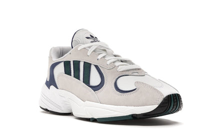 adidas Yung-1 White Noble Green Dark Blue