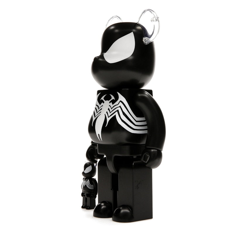 Bearbrick x Marvel Spider-Man Black Costume 100% & 400% Set