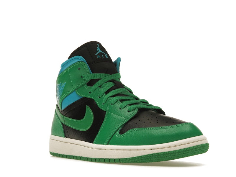 Jordan 1 Mid Lucky Green Aquatone (Women's)