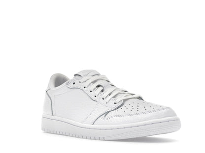 Jordan 1 Retro Low Swooshless Triple White (2025)