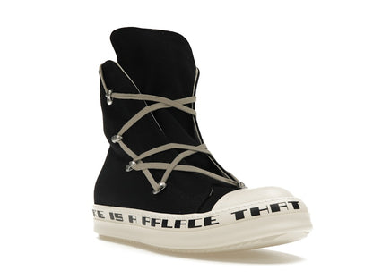 Rick Owens DRKSHDW Hexa High Black Milk