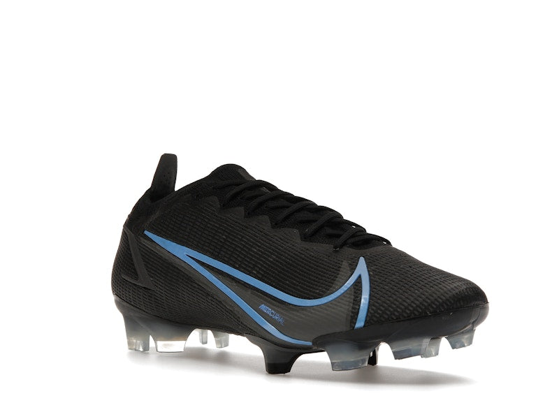 Nike Vapor 14 Elite FG Flyknit Black Iron Grey Blue