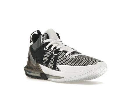 Nike LeBron Witness 7 White Black Metallic Silver