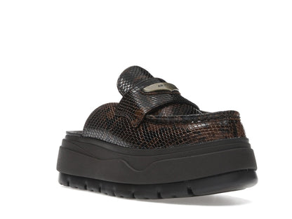 Jordan Mule Croc Velvet Brown (Women's)