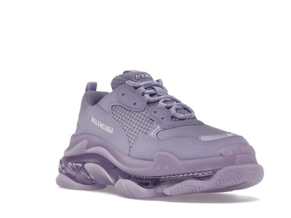 Balenciaga Triple S Clear Sole Purple (Women's)