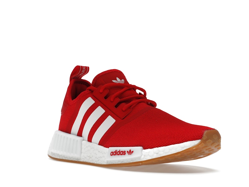 adidas NMD R1 Vivid Red White Gum