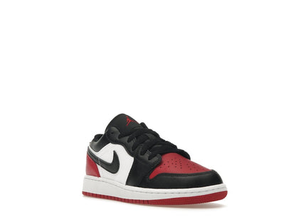 Jordan 1 Low Bred Toe 2.0 (GS)