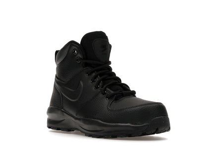 Nike Manoa Leather Triple Black (GS)