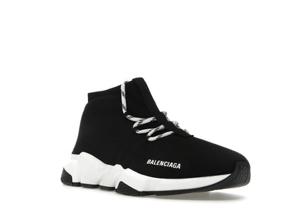 Balenciaga Speed Lace Up Black White (Women's)