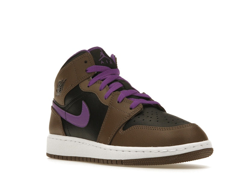 Jordan 1 Mid Purple Mocha (GS)