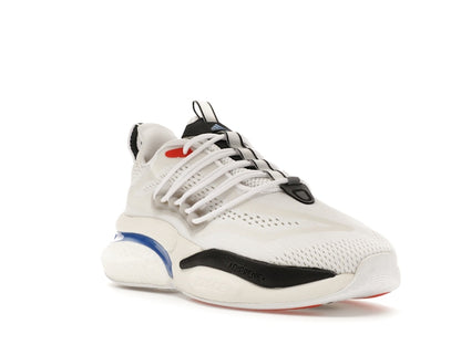 adidas AlphaBoost V1 White Black Blue Fusion