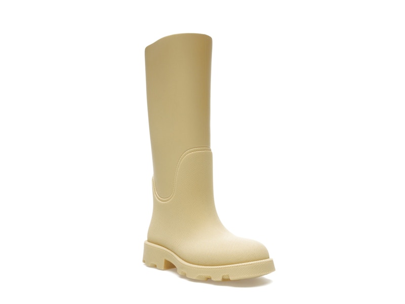 Burberry Marsh Rain High Boots Yellow (Women's)